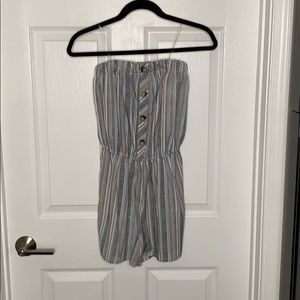 striped romper